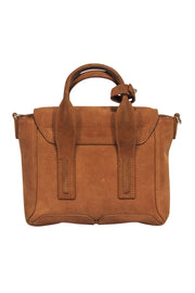 Current Boutique-3.1 Phillip Lim - Tan Brown Suede "Pashil" Crossbody Bag