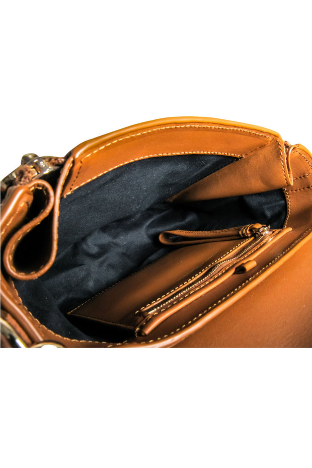 Current Boutique-3.1 Phillip Lim - Tan Brown Suede "Pashil" Crossbody Bag