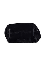 Kate Spade - Black Faux Fur Medium Tote - Current Boutique
