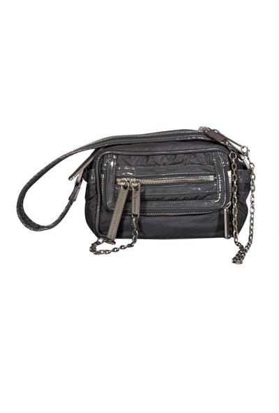 LeSportsac - Grey Nylon Stella McCartney Collaboration Shoulder Bag - Current Boutique