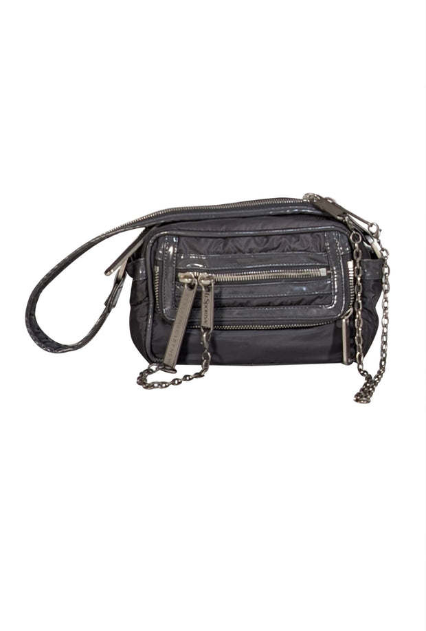 LeSportsac - Grey Nylon Stella McCartney Collaboration Shoulder Bag - Current Boutique