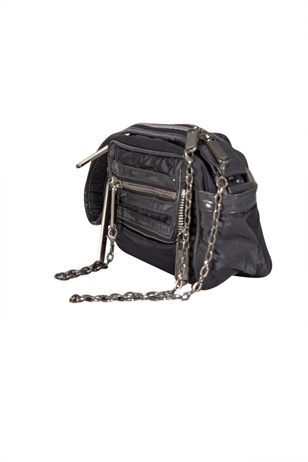 LeSportsac - Grey Nylon Stella McCartney Collaboration Shoulder Bag - Current Boutique