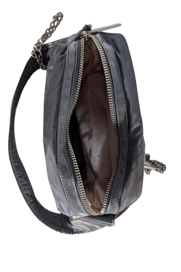 LeSportsac - Grey Nylon Stella McCartney Collaboration Shoulder Bag - Current Boutique