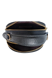 Coach - Black Leather Jean Michel Basquiat Canteen Crossbody Bag