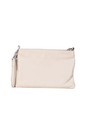 Jonathan Adler - Ivory Leather Rhinestone "Love" Bag