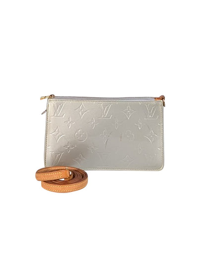 Louis Vuitton - Grey Vernis Pochette Crossbody Bag - Current Boutique