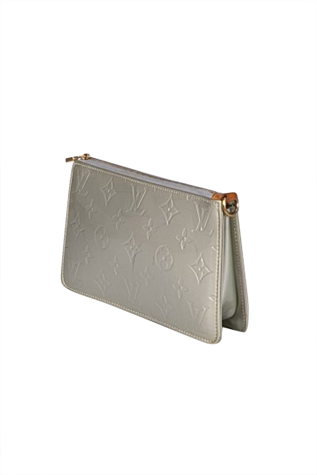 Louis Vuitton - Grey Vernis Pochette Crossbody Bag - Current Boutique