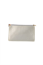 Louis Vuitton - Grey Vernis Pochette Crossbody Bag - Current Boutique
