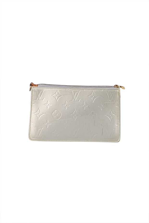 Louis Vuitton - Grey Vernis Pochette Crossbody Bag - Current Boutique