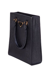 Prada - Black Saffiano Leather Lux Small Crossbody Bag