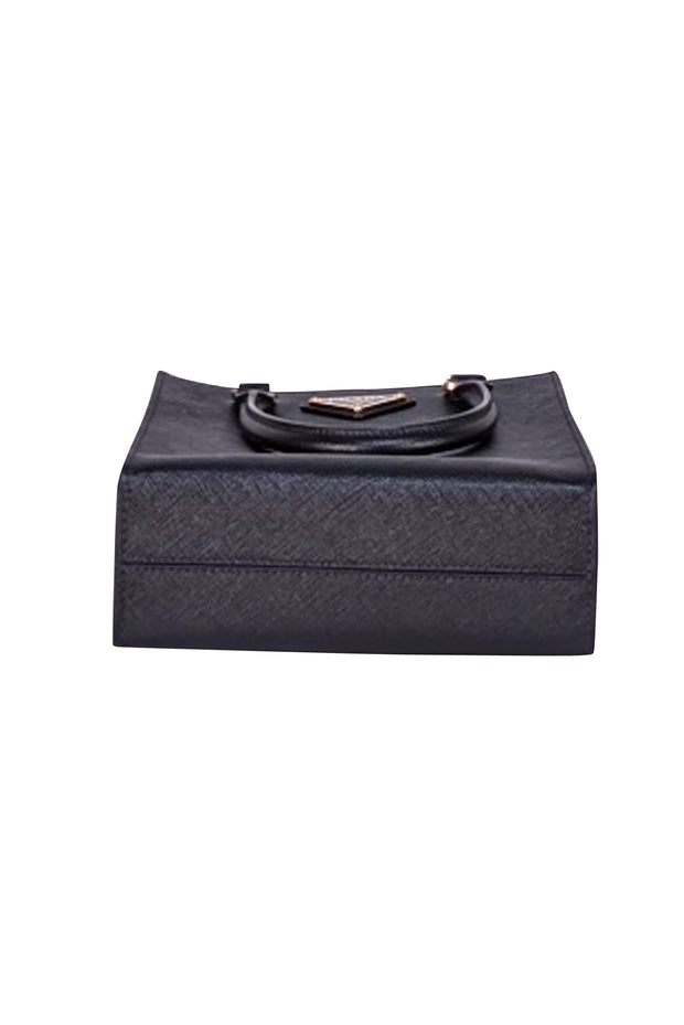 Prada - Black Saffiano Leather Lux Small Crossbody Bag