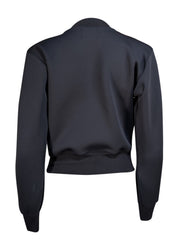 Noli - Black w/ Sequin Patch Crewneck Sweatshirt Sz S