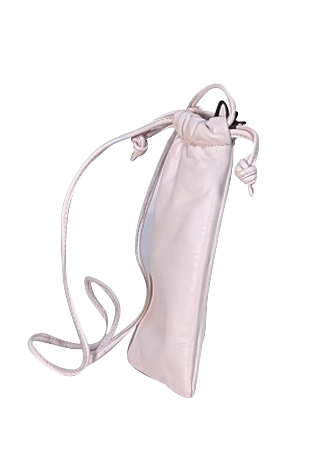 Mansur Gavriel - Ivory Leather Crossbody Pouch - Current Boutique