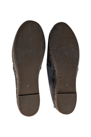Brunello Cucinelli - Taupe Suede Espadrille Flats Sz 8.5 - Current Boutique