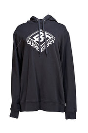 Burberry - Black w/ White Logo Middle Sweatshirt Sz L - Current Boutique