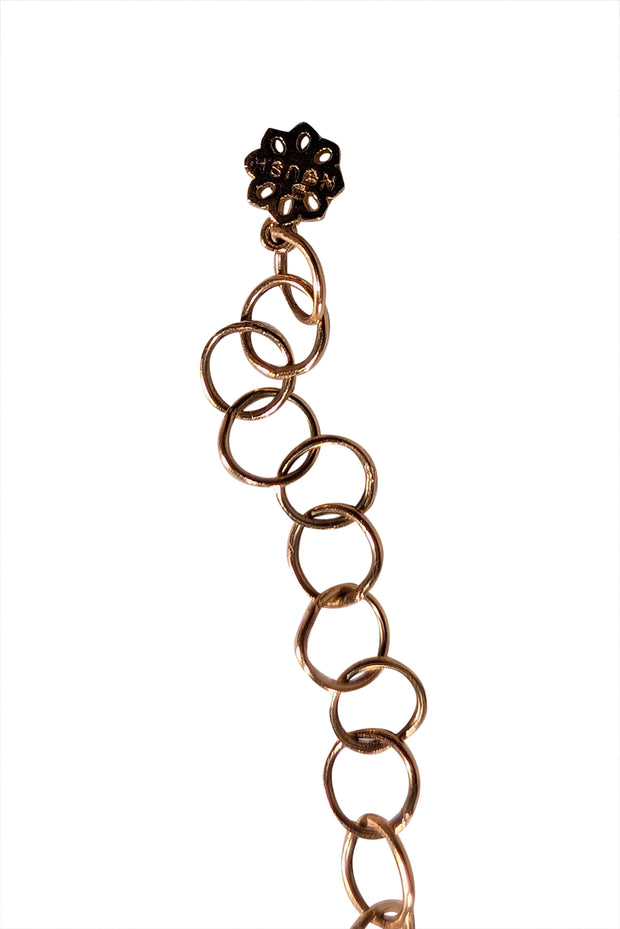 Stephanie Gottlieb - Gold Chain Diamond Detail Bracelet - Current Boutique