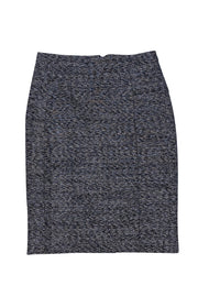 Burberry - Black & White Knit Mini Skirt Sz 6 - Current Boutique
