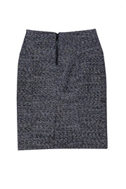 Burberry - Black & White Knit Mini Skirt Sz 6 - Current Boutique
