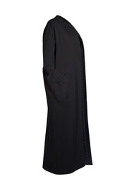 Zero & Maria Cornejo - Black Reversible Midi Coat Sz 0 - Current Boutique