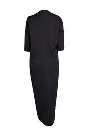 Zero & Maria Cornejo - Black Reversible Midi Coat Sz 0 - Current Boutique