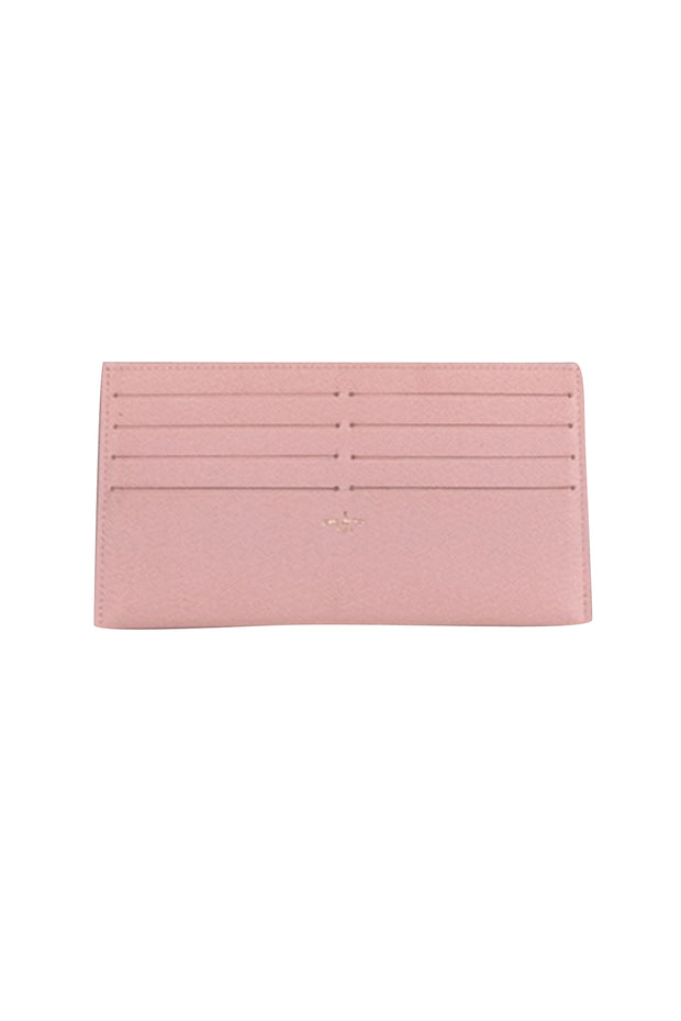 Louis Vuitton - Light Pink Leather Long Wallet - Current Boutique