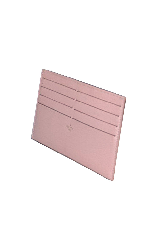 Louis Vuitton - Light Pink Leather Long Wallet - Current Boutique