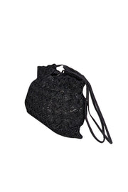 Ulla Johnson - Black Woven Shoulder Bag