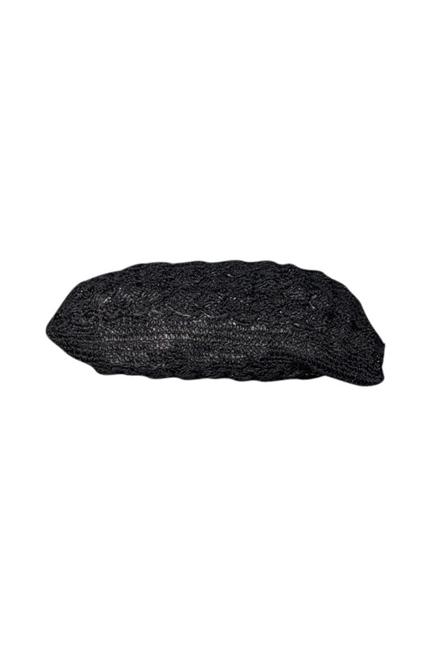 Ulla Johnson - Black Woven Shoulder Bag