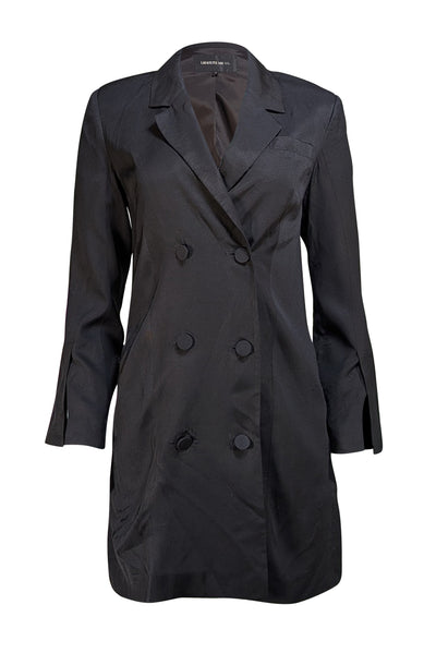 Anine Bing - Black Double Breasted Blazer Mini Dress Sz S