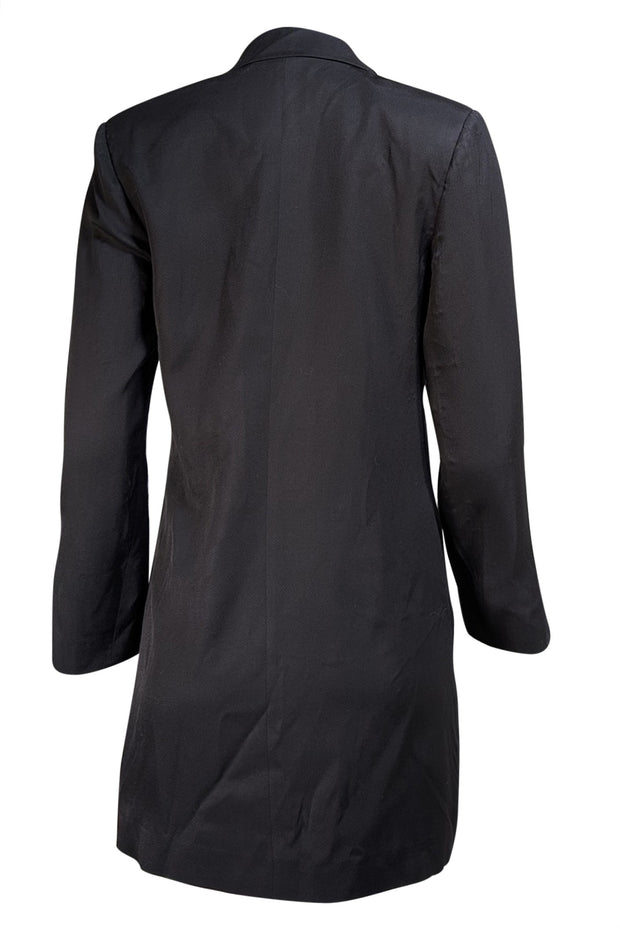 Anine Bing - Black Double Breasted Blazer Mini Dress Sz S