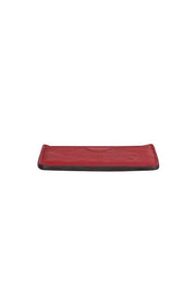 Louis Vuitton - Red Epi Leather Card Holder - Current Boutique