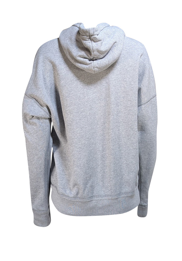 Isabel Marant Etoile - Grey W/ Black Logo Hoodie Sweatshirt Sz 4