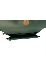 Kate Spade - Teal Green Sparkle Wristlet - Current Boutique