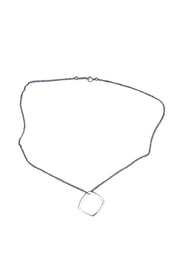 Tiffany & Co. - Sterling Silver Geometric Pendant Necklace - Current Boutique