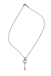 Tiffany & Co. - Sterling Silver Key Necklace - Current Boutique