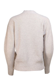 Rebecca Taylor - Beige Wool Blend Sweater Sz S - Current Boutique