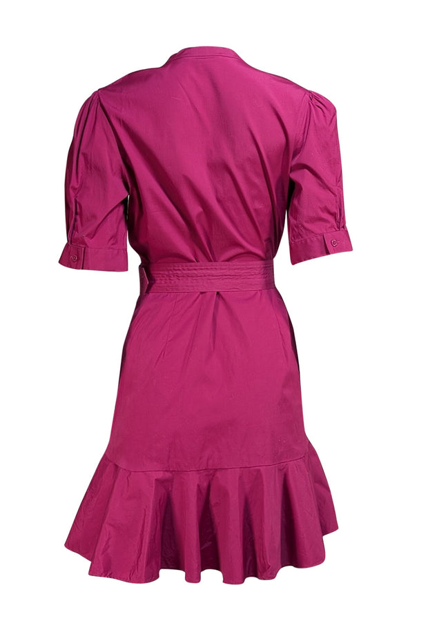 Veronica Beard - Dark Pink "Molly" Dress Sz 10 - Current Boutique