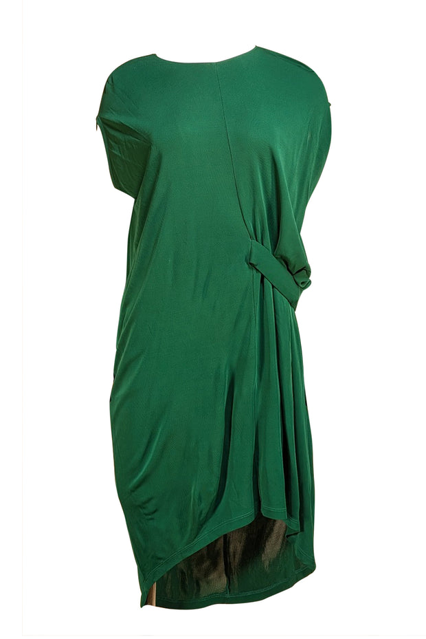 MSGM - Emerald Green Sleeveless High-Low Dress Sz 4
