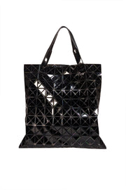 Bao Bao - Black Lucent Geometric Tote Bag - Current Boutique
