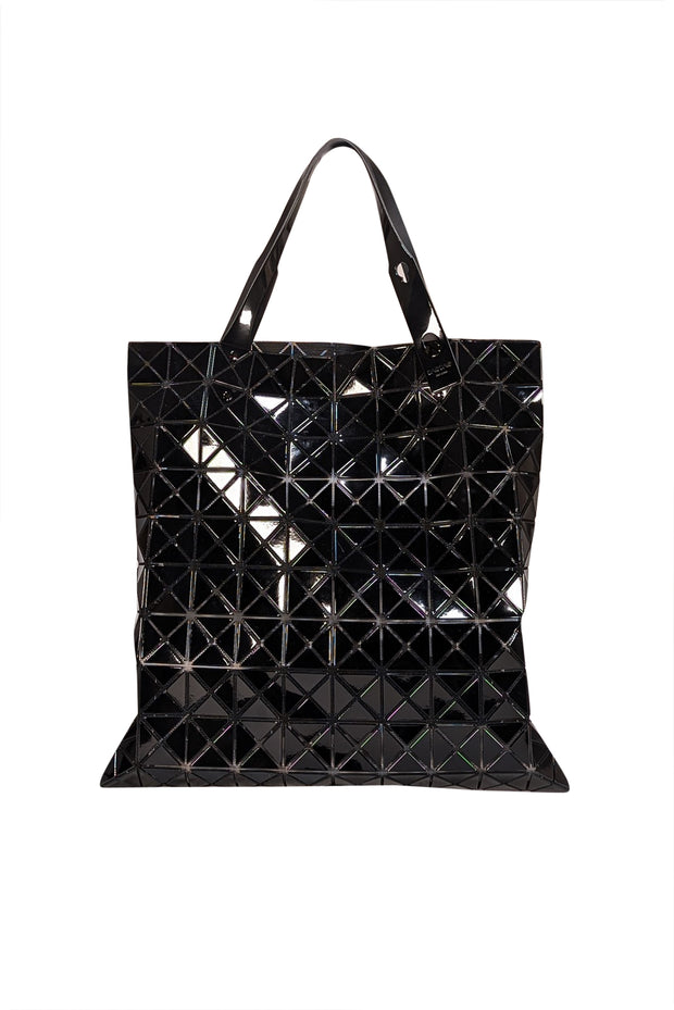 Bao Bao - Black Lucent Geometric Tote Bag - Current Boutique