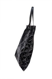 Bao Bao - Black Lucent Geometric Tote Bag - Current Boutique