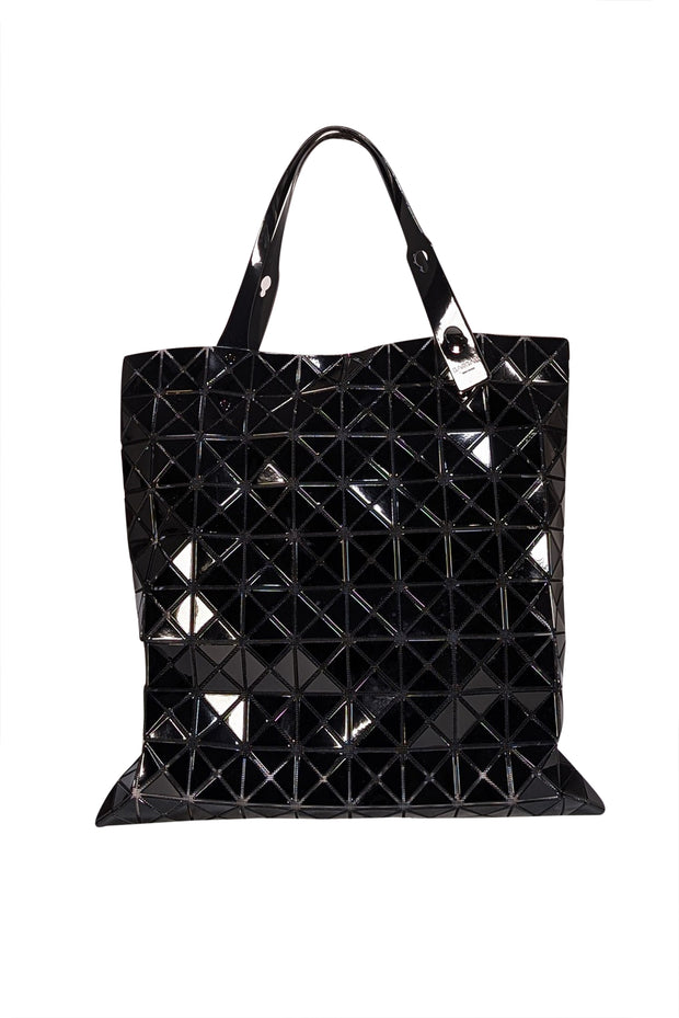 Bao Bao - Black Lucent Geometric Tote Bag - Current Boutique