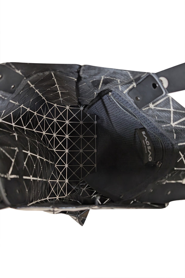 Bao Bao - Black Lucent Geometric Tote Bag - Current Boutique