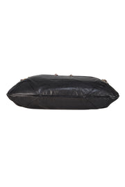 Gucci - Black Leather Large Shoulder Bag
