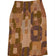 Ports 1961 - Beige Linen Multi Abstract Print Linen Skirt Sz 2