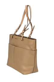 Michael Kors - Beige Pebbled Leather Medium Tote