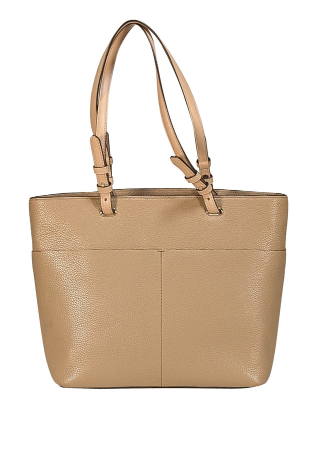 Michael Kors - Beige Pebbled Leather Medium Tote