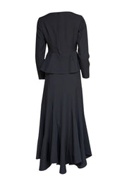 Tuckernuck - Black Blazer Suit Style Maxi Dress Sz S - Current Boutique