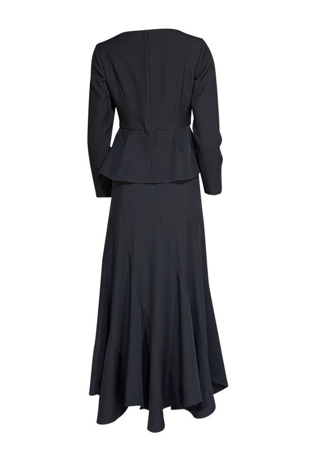 Tuckernuck - Black Blazer Suit Style Maxi Dress Sz S - Current Boutique