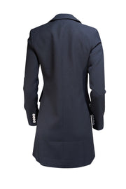 Tuckernuck - Midnight Navy Double Breasted "Beckham" Breasted Dress Sz XS - Current Boutique
